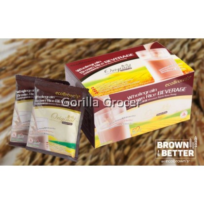ecoBrown's Wholegrain Brown Rice Beverage - 30g X 16